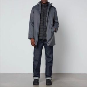 RAINS Padded Nylon Coat Jacket (Unisex)